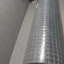 16 Gauge Galvanized Hardware Cloth 48in x 100ft Silver 1 inch Welded Garden Fence Roll for Gardens, Chicken Coops & Poultry Animal Netting Cage