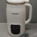 8 in 1 Nut Milk Maker Machine, 40oz Automatic Soy Milk Maker Blender, Homemade Soy Milk, Almond Milk, Oat Milk,Juice, Plant Based and Non Dairy Beverages, 12H Delay Start/Keep Warm/Self Cleaning (White)