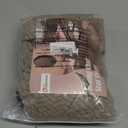 Genina Seat Covers for Dining Room Chair Seat Slipcovers Kitchen Chair Covers (Taupe, 4 Pcs)