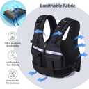 Sportneer Adjustable Weighted Vest Weights: 18 lbs Washable Weight Vest for Walking 16 In 1 Fast Adjust Rucking Vest for Women and Men Home Gym Running Jogging Strength Training Vests
