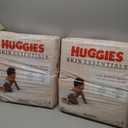 Huggies Size 4 Diapers, Skin Essentials Baby Diapers, Size 4 (22-37 lbs), 150 Count (6 Packs of 25), Packaging May Vary