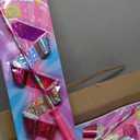 Pink Plastic Ribbon Dancers (20") 6 Count - Adorable & Fun Designs, Great Party Favors for Birthdays, Themed Parties & More