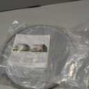 2 in 1, Aidacom Microwave Place Mat & Food Cover- Mat as Bowl Holder, for Splatter Guard, Multi-use: Silicone Trivet, Pot Holders, Drying, Baking, Utensils Rest for Kitchen Counter, Grey (Gray)