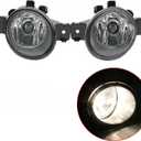 2-Pack H11 Clear Lens Halogen Fog Light Replacement for Altima/Maxima/Sentra/Infiniti Driver and Passenger Side NI2593117, NI2592117