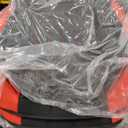 HCDUOGE WAGN Leather Front Car Seat Covers Car Front Seat Covers Car Seat Protector Waterproof Automotive Seat Covers Universal Fit Most Cars (Black/Red)