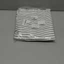 2 Pcs Classical Striped Throw Pillow Cover with Tassels Fringe Boho Decoration Cushion Cases for Home 20 x 20 Inch Navy Blue