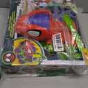 Spidey and his Amazing Friends Marvel Dino-Webs Crawler Toy Car Playset, Spider-Man & Goblin Raptor 4-Inch Action Figures, Kids Ages 3 & Up, 4.016 inches