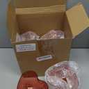 6 Pcs Valentines Day Red Martini Glasses 10 oz Heart Shaped Martini Cocktail Glasses with Stem Red Acrylic Champagne Flutes Valentines Party Supply Wine Cups for Wedding New Year Party Decor