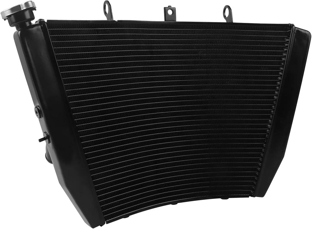 Worldmotop Aluminum Cooling Radiator Replacement for SUZUKI GSXR1000 GSXR 1000 K5 K6 K7 K8 K9 K11 Engine Radiator Cooler