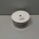 2.5 Inch Brown Velvet Wired Ribbon 10 Yards Black and White Plaid Metallic Crushed Velvet Christmas Ribbon for Gift Wrapping Christmas Tree Decoration Crafts Wreaths (Brown, 2.5"-10 Yard)