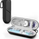 ProCase Toothbrush Travel Case for Oral-B/Oral-B Pro 1000 1500 5000 7000 7500 6000 9600/Philips Sonicare 4100 5100 1100 6100 5300 Oral-B iO Electric Toothbrush Portable Hard Container -Black