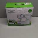 Sewing Machine for Beginners with 12 Built-in Stitches, 6 Included Feet, Portable Sewing Machine with Foot Pedal, High-Low Speeds