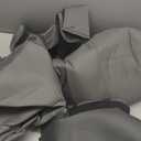 2 Pack Leather RV Seat Covers for Captain Chairs, Driver & Passenger Seats, Motorhome Van RV Seat Cover with Arm Rest Covers, Dark Gray