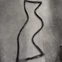 Upgraded 242193214 Freezer Door Gasket Compatible With Frigidaire Kenmore Crosley White-Westinghouse Refrigerator Seal, Replaces AP5688453 PS7784010 3016410, 19" x 63", Black 