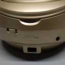 SYLVANIA SRCD261-B-CHAMPAGNE Portable CD Player with AM/FM Radio (Champagne)