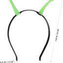 VOSAREA Luminous Antenna Headband for Adults Comfortable Cosplay Accessory for Halloween Parties Versatile Design for All Hair for Themed Events and Dress Up