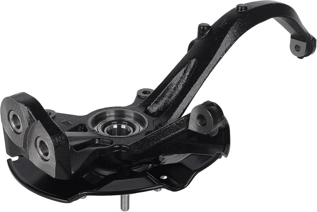 Autoround LK012 Front Steering Knuckle Wheel Hub Bearing Assembly fit for Ford Fusion 2006-2012, Lincoln MKZ 07-12/ Zephyr 2006, Mazda 6 03-08, Mercury Milan 06-11, Right Passenger Side
