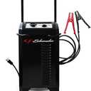 Schumacher Electric Manual Battery Charger & Engine Starter – 6V/12V 250A Heavy-Duty Battery Charger with 50A Boost Mode, Color-Coded Clamps, 6-Foot Output Cables & Rugged Design SC1445