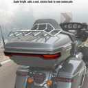 LED King Tour Pack Tail Light, 3 in1 LED Trunk Running Brake Turn Tail Lamp for Harley Touring Road Glide Street Glide Electra Glide Ultra Limited 2014-2025 Accessories