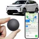 Mini GPS Tracker for Vehicles - Car GPS Trackers Portable Real Time Magnetic GPS Tracking Device,No Monthly Fee/No Subscription, Hidden Full Global Coverage Location Trackers for Car,Kids,Dogs.Trucks