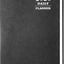 KESOTE Large Daily Hourly Planner 2026 - One Page a Day, 2026 Diary 8.5 x 11" Hardcover Weekly Monthly Agenda 12 Month, A4 Diary Notebook Planner Christmas Gift, Black