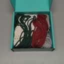 FREEBLOSS 6 Set DIY Macrame Christmas Gnomes Santa Claus Kit DIY Macrame Santa Claus for Christmas Tree Decor Christmas Tree Hanging Gnomes Santa Elf Instructions Included Holiday Decor