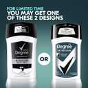 4 x Degree Men UltraClear Antiperspirant Deodorant Black + White 72-Hour Sweat & Odor Protection Antiperspirant For Men With MotionSense Technology 2.7 Ounce (Pack of 4)