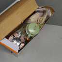 Kids Camping Toys Set - Pretend Play Camping Set with Food Toy, Spray Stove, Oil Lantern, Binoculars, Compass, Tableware, Watch & Storage Bag, Birthday for Ages 3+