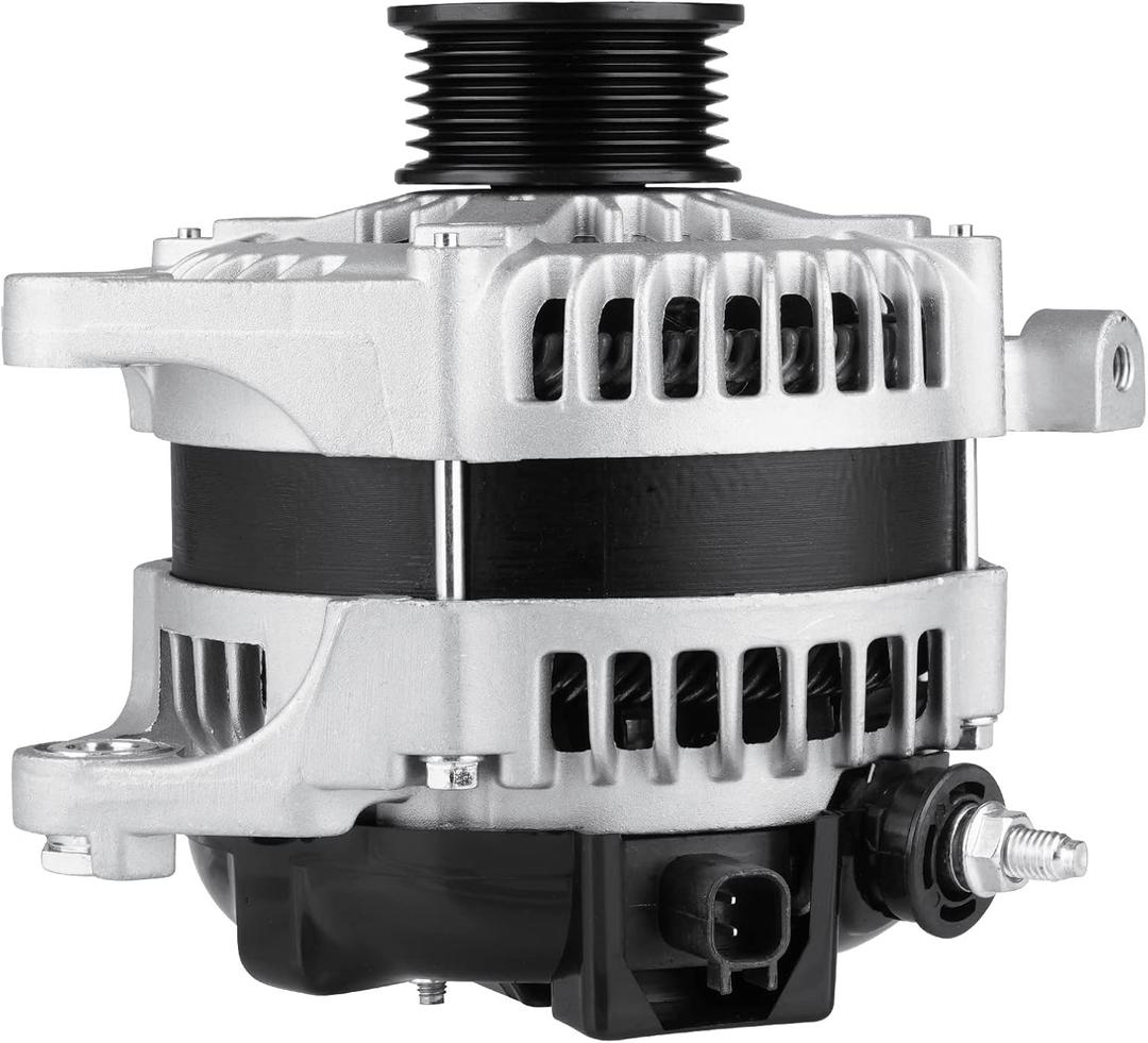 Alternator for Jeep Wrangler 2007-2008 3.8L V6, for Chrysler Town & Country/Dodge Grand Caravan 2008-2010 3.3L 3.8L V6, for Voyager 2008 3.3L, for Volkswagen Routan 2009-2010 3.8L, 4801304AA 11295