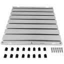 16" x 16" x 0.8" Aluminum T-Slot Plate, T-Slotted Fixture Table