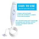 Oral Hygiene Accessories Replacement Hose and Handle Parts Compatible with Waterpik' Water flosser WP-100 WP-300 WP-660 WP-900, Pack of 1 Handle Hose