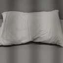 Toddler Pillow with Pillowcase - 13x18 My Little Dreamy Kids Travel Bed Pillows for Sleeping, Organic Cotton Small Pillowcase, Soft & Breathable, Machine Washable, Toddlers 2-5 Years Old (Soft White)