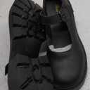 Platform Pumps Womens Gothic Lolita Shoes Mary Janes Ankle Strap Wedges Shoes Size 40