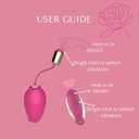 Sex Toy Love Egg Vibrator 9 Vibration Remote Control Female Jump Silicone Clit Clitoris Stimulator Vibrating Egg