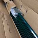  47" Green, Pack of 10 Metal Fence Post