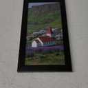 Americanflat 6x12 Picture Frame with Shatter-Resistant Glass - Signature Collection - Gallery-Style Frames Made of Engineered Wood - Photo Frame for Tabletop and Wall Display - Black