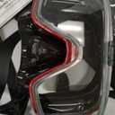 TUSA Sport Adult Visio Tri-Ex Black Series Mask and Dry Snorkel Combo