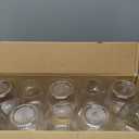 Tebery 20 Pack Plastic Ribbed Wine Glasses, 12 Oz Origami Style Ridged Drinking Glasses Tumbler, Unique Vintage Stemless Cups Disposable & Reusable for Champagne, Dessert, Catering, Weddings