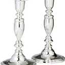 Set of 2 Silverplated Candlesticks