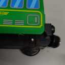 Wooden Train Accessories Battery Operated Locomotive Train, Remote Control Train for Track Set, Powerful Engine Train Vehicles Fit All Major Brands Track Railway System (Battery Not Included)