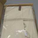 Folding Bread Proofing Box with 68-115 Temp Control, 2-48H Timer & 3-Sided Heating, Dough Proofing Box with Metal Rack for Sourdough Bread Baking Supplies, Pizza, Yogurt, Kombucha (Beige)