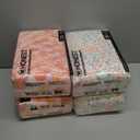 The Honest Company Clean Conscious Diapers for Sensitive Skin Up to 100% Leakproof Hypoallergenic Fragrance-Free Baby Girl Prints Super Club Box Size 3 (1628 lbs) 120 Count (Just Peachy + Flower Power)