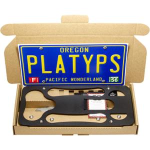 CravenSpeed Platypus License Plate Mount Compatible with 4th Gen Mini Cooper & Countryman 2025+ | No Drilling | Installs in Seconds | Made of Stainless Steel & Aluminum | Made in USA