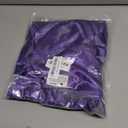 Satin Ruffled Pillowcases for Hair and Skin Similar to Silk Pillow Cases 2 Pack,Silky Pillow Cover with Envelope Closure,Gifts for Women (20x30 Inches,Purple)