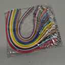 Weewooday 16 Pieces PU Puppy Cat Collar Leather Adjustable Kitten Big Cat Collar Small Pet Collars Colorful Safety Puppy Identification Collar for Small Dogs Cats, 16 Colors and 6-9 Inch