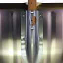 Bigfoot Aluminum Snow Shovel - 18" Blade - Non-Stick Coating - Wooden Handle