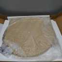 Round and Nature Side TableSmall Coffee Table with Sleek Geometric Design, Easy Assembly Accent Table for Living Room