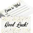 600 Pcs Enter to Win Raffle Tickets Cards, 3.5 x 2 Inch Enter to Win Cards for Contest and Various Types of Activities, Raffle Entry Ticket with Space for Email Address, Name, Phone Number