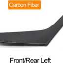 Interior Car Front Rear Left Right Door Handle Cover Panel Trim Replacement for 4 Door VW Golf 6 Sedan GTI MK6 2009-2014 (Carbon Fiber-Left)