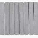 Roll-Up Stone Mat - Premium Diatomaceous Earth Dish Drying Rack, Water Absorbent Roll-Out Dish Drying Mat for Kitchen Countertops, Eco-Friendly, Quick-Dry Surface light grey